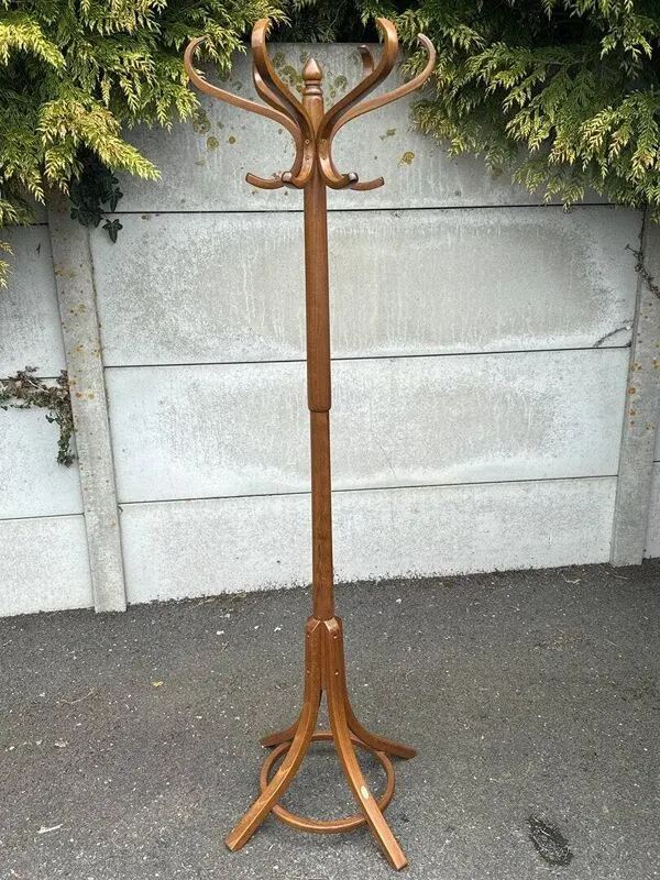 Illustration numéro 4 du produit Porte-manteau – Baumann – Rangement – Vintage bois courbé Perroquet