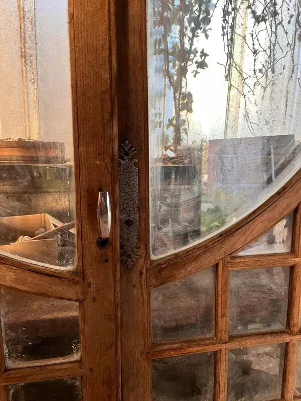 Illustration numéro 4 du produit Porte en chêne Art déco