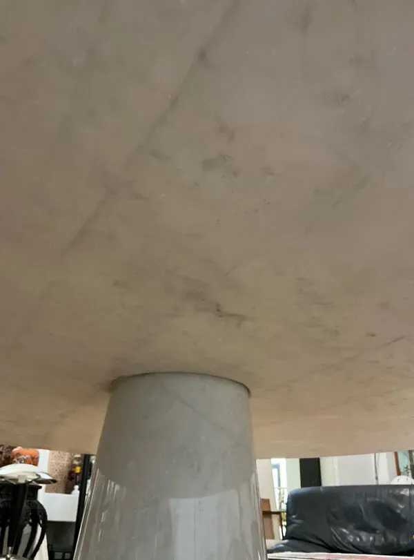 Illustration numéro 4 du produit Table Eros en Marbre Blanc par Angelo Mangiarotti pour Skipper, 1990s