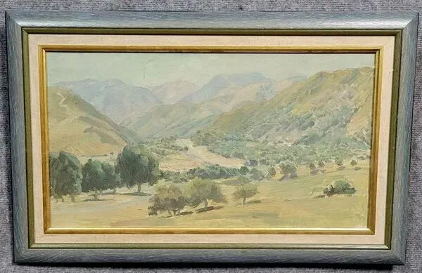 Illustration numéro 4 du produit Ecole Russe du XXeme siécle : grande huile sur toile signée et datée