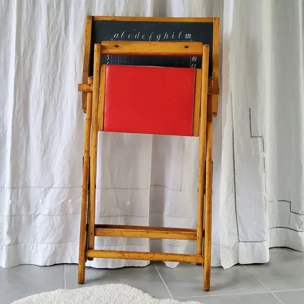 Illustration numéro 4 du produit Bureau d’écolier pliant années 50