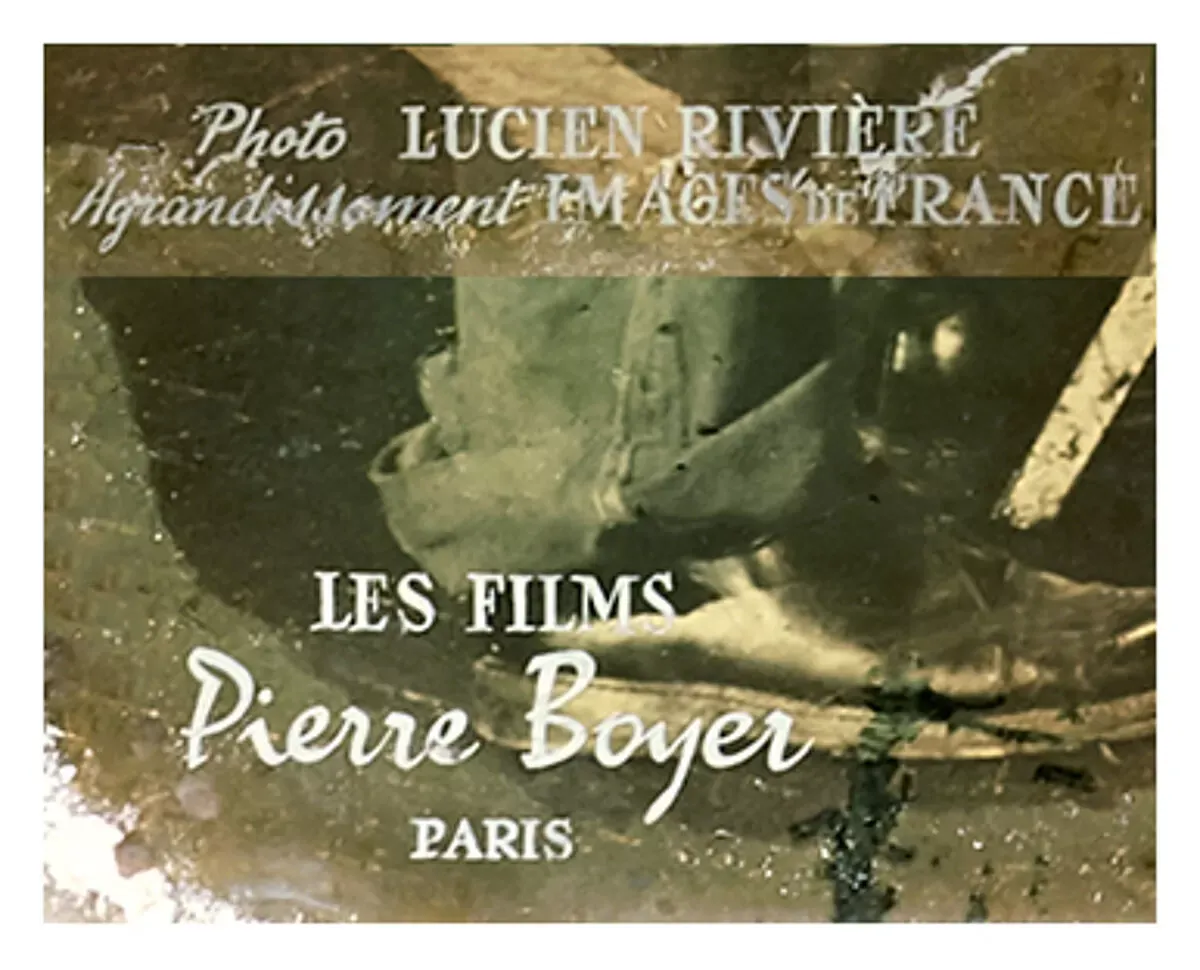 Illustration numéro 4 du produit Photographie d'une équipe de cinéma chez Simca