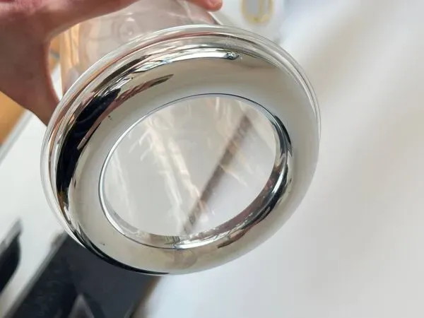 Illustration numéro 4 du produit Seau à glaçons / refroidisseur à vin Guzzini avec bordure chromé