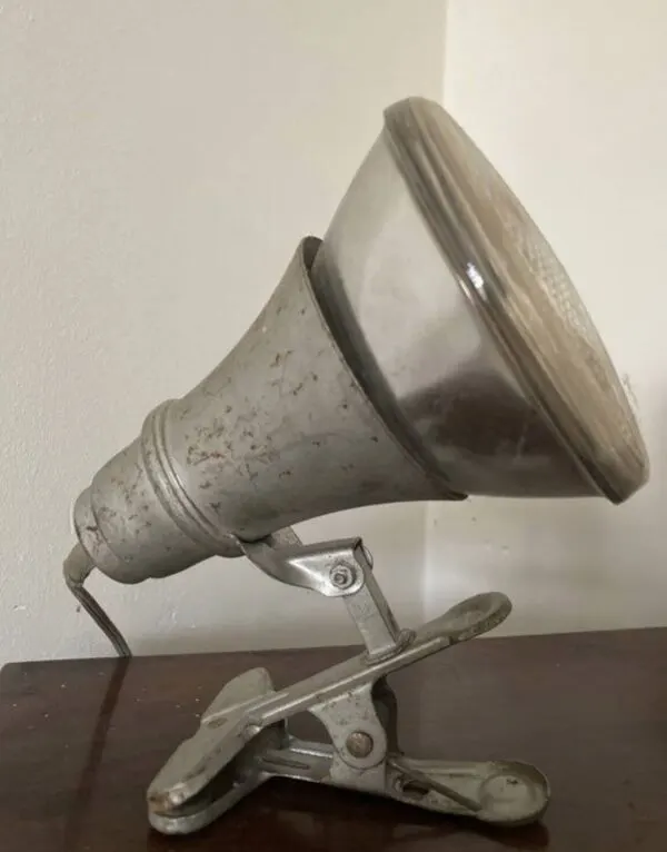 Illustration numéro 4 du produit Paire de lampes industrielles à pince
