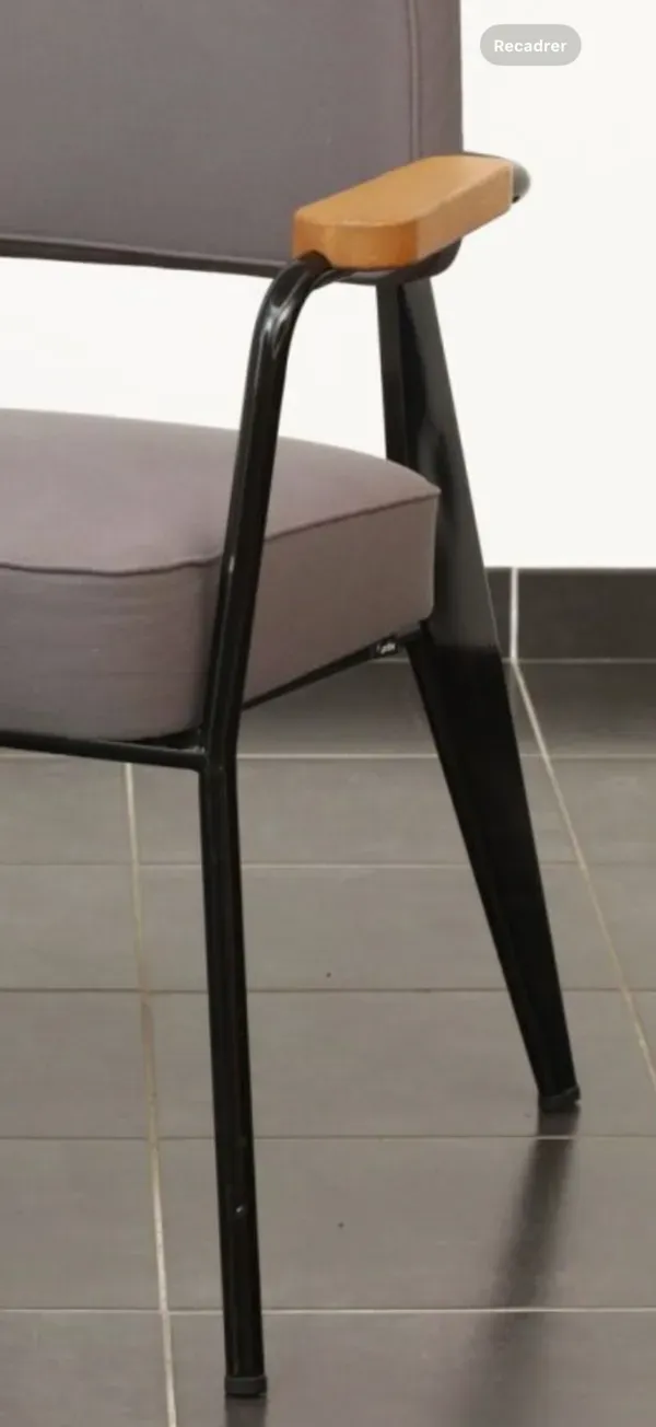 Illustration numéro 4 du produit Fauteuil de Direction Jean Prouvé