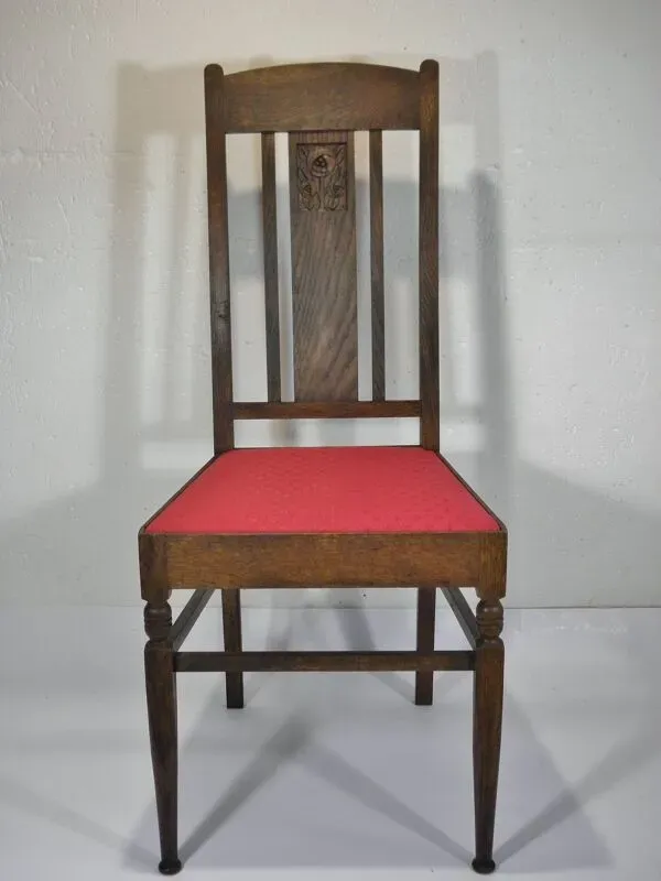 Illustration numéro 4 du produit PAIRE de CHAISES '' ARTS AND CRAFTS