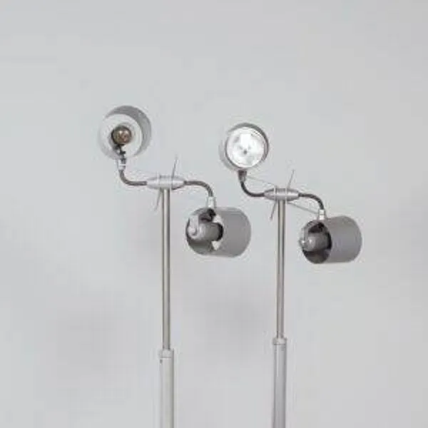 Illustration numéro 4 du produit Lampes sur pied Stadium 1 par Hannes Wettstein pour Pallucco, années 1990.