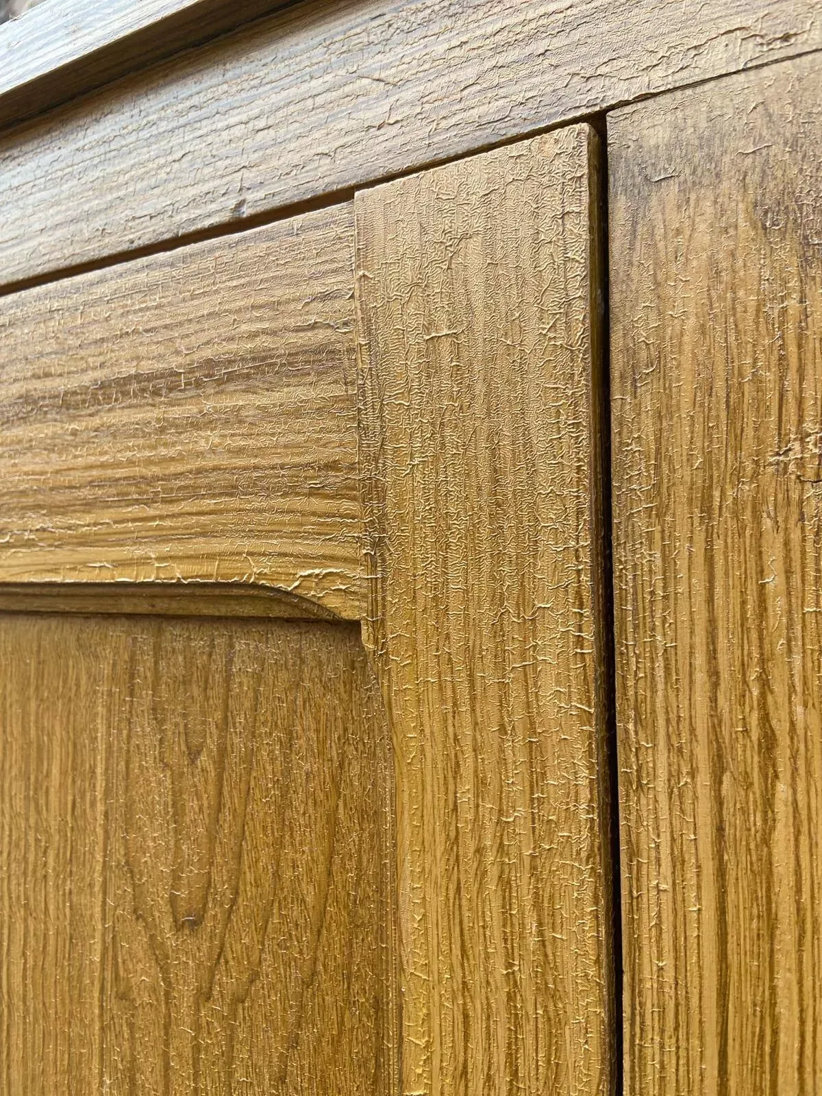 Illustration numéro 4 du produit Armoire Parisienne Placard vestiaire atelier bois Mid-century vintage scandinave 1950