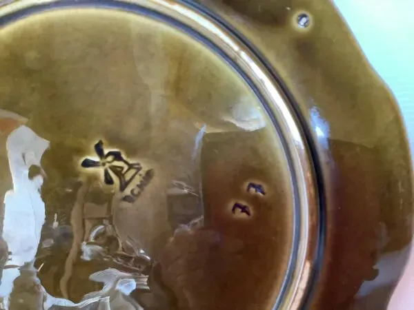 Illustration numéro 4 du produit Ancien plat barbotine orchies moulin des loups