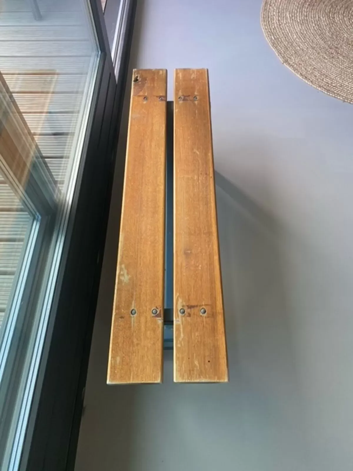 Illustration numéro 4 du produit Banc industriel en bois