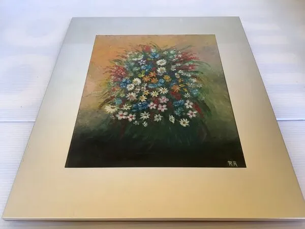 Illustration numéro 4 du produit Tableau bouquet de fleurs nature morte
