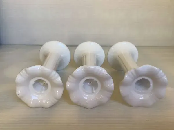 Illustration numéro 4 du produit Trio de bougeoirs fleurs Fereiras Portugal