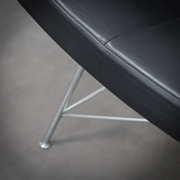 Illustration numéro 4 du produit Fauteuil  en cuir Coconut par George Nelson pour Vitra, 1955