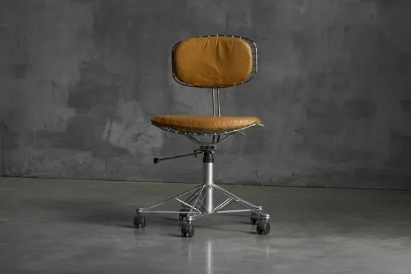 Illustration numéro 4 du produit Chaise de bureau Beaubourg par Michel Cadestin et Georges Laurent, France, années 1970