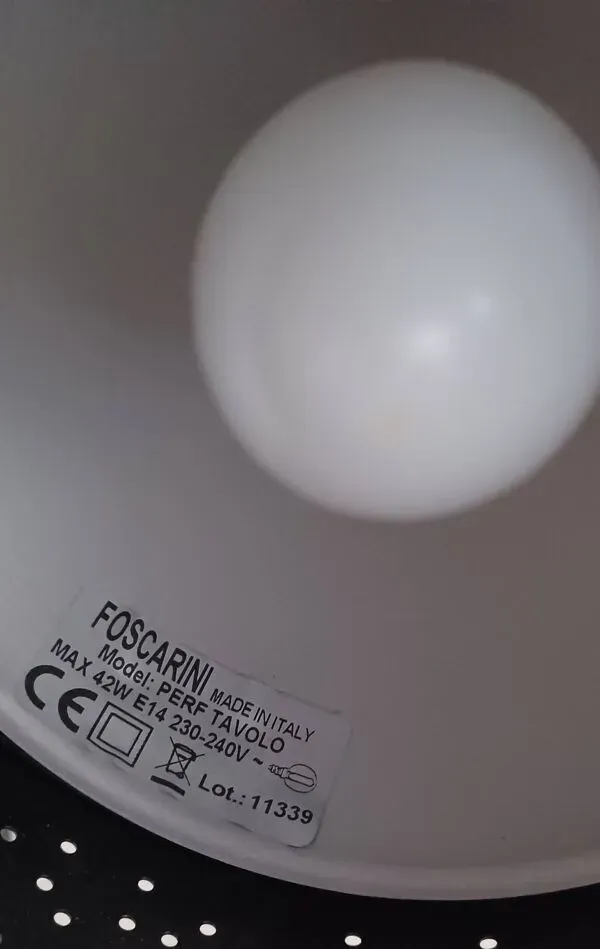 Illustration numéro 4 du produit Lampe a poser foscarini diesel modele perf tavolo