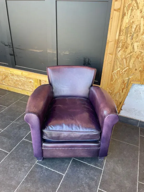 Illustration numéro 4 du produit Fauteuil club modèle grand parisien