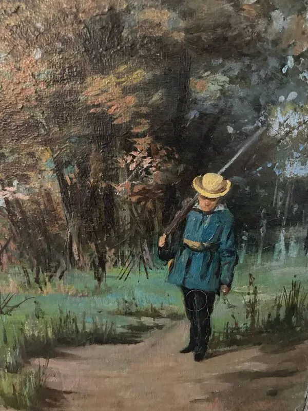 Illustration numéro 4 du produit Retour de pêche signé Bonesi