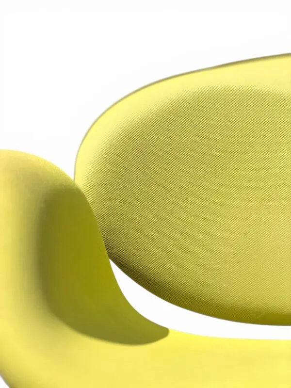 Illustration numéro 4 du produit Fauteuil Little Tulip Pierre Paulin Artifort en tissu vert