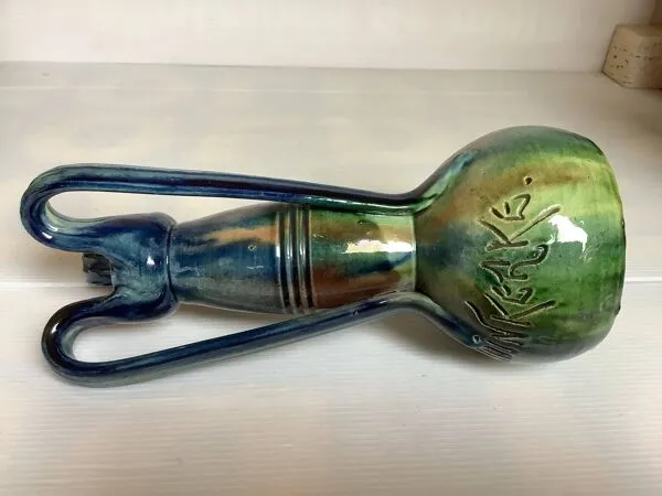 Illustration numéro 4 du produit Ancien vase 3 anses Oost Duinkerke style Thulin Belgium