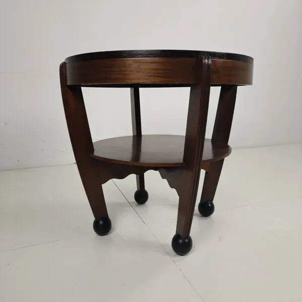 Illustration numéro 4 du produit Table basse Art Déco – École d'Amsterdam, Pays-Bas, années 1930