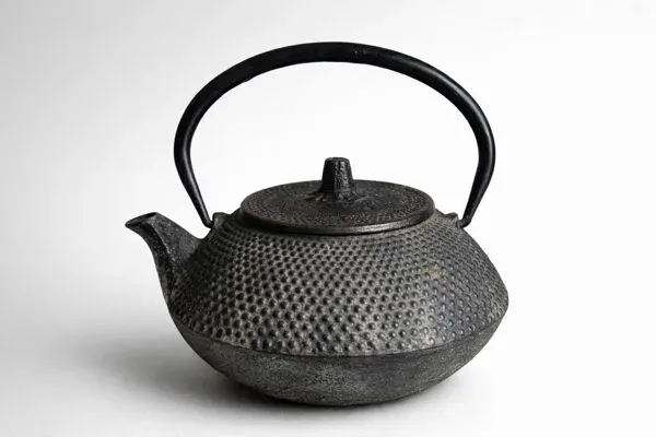 Illustration numéro 4 du produit Theiere japonaise en fonte signée