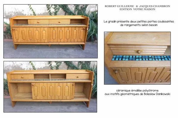 Illustration numéro 4 du produit Enfilade-buffet, robert guillerme & jacques chambron
