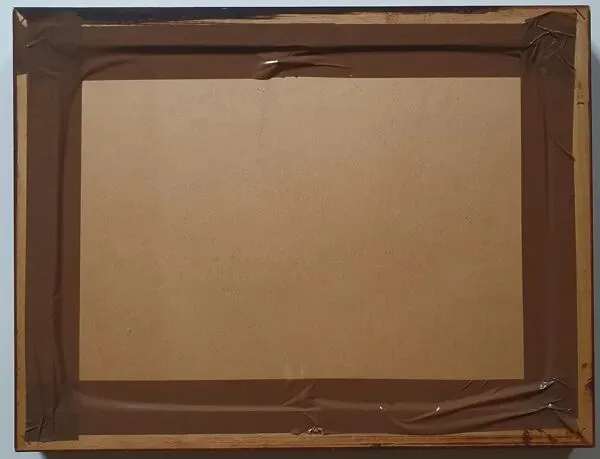 Illustration numéro 4 du produit Tableau ancien Bord de mer en Bretagne signé A Guillemet