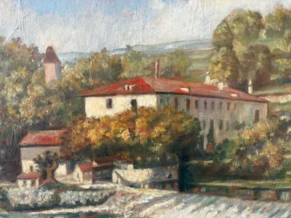 Illustration numéro 4 du produit Paysage de village