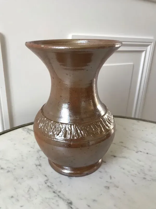 Illustration numéro 4 du produit vase en céramique / poterie années 70