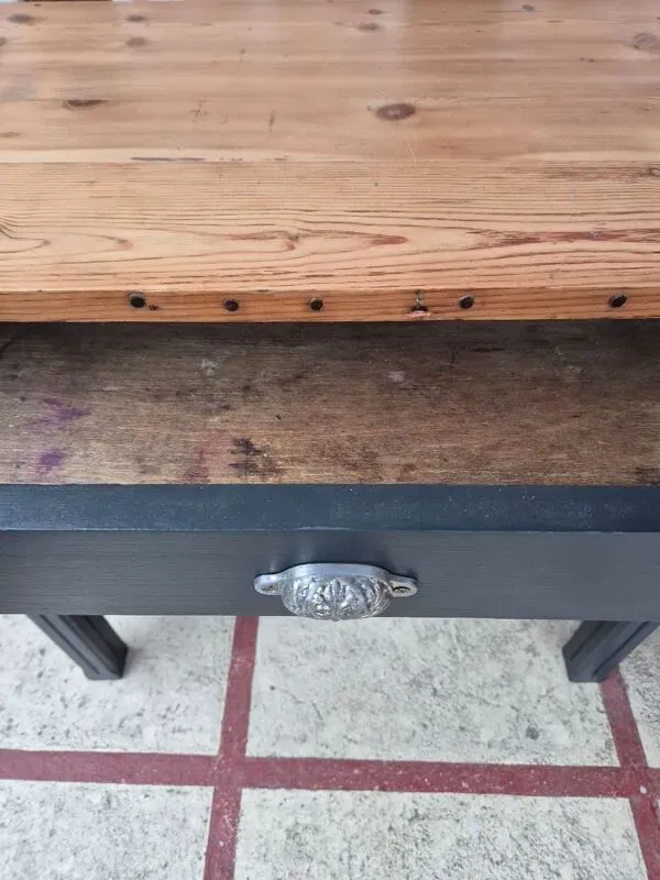 Illustration numéro 4 du produit Table console bureau bois