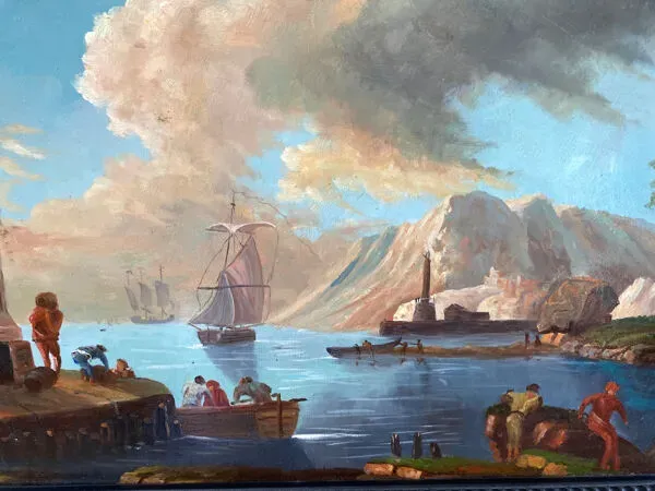 Illustration numéro 4 du produit Peinture École du XIXeme d’après le XVIIIeme.