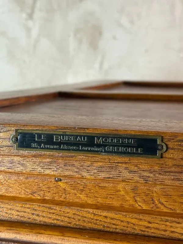 Illustration numéro 4 du produit Classeur en chêne