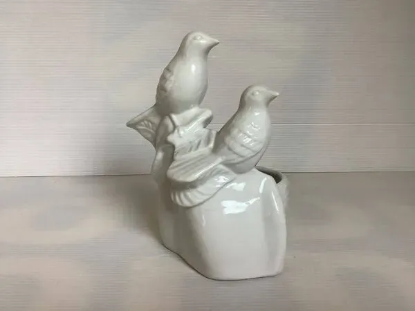 Illustration numéro 4 du produit Cache pot jardinière oiseaux zoomorphe