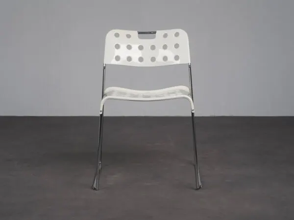 Illustration numéro 4 du produit Chaise Omstak par Rodney Kinsman pour Bieffeplast, Italie, années 1970.