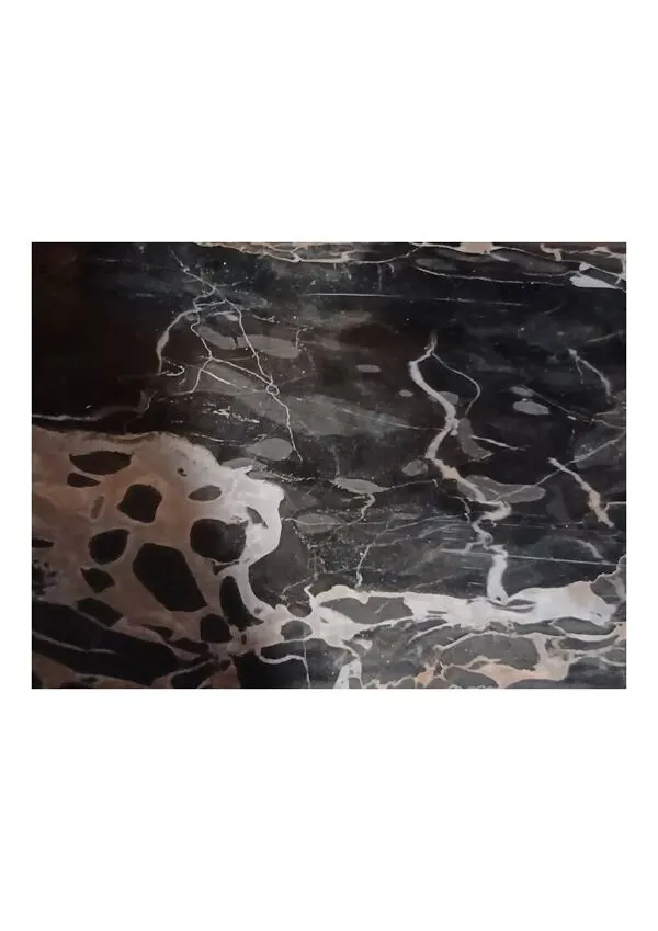 Illustration numéro 4 du produit Chevet art déco avec marbre noir