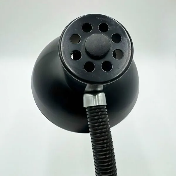 Illustration numéro 4 du produit Lampe cocotte noire Veb Narva années 70