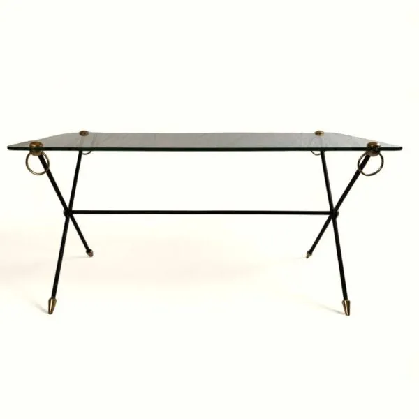 Illustration numéro 4 du produit Table Basse Modele ''x'' Par Jacques Adnet