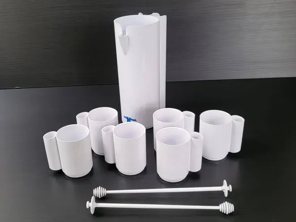 Illustration numéro 4 du produit Service à orangeade Jean-Pierre Vitarc 1970