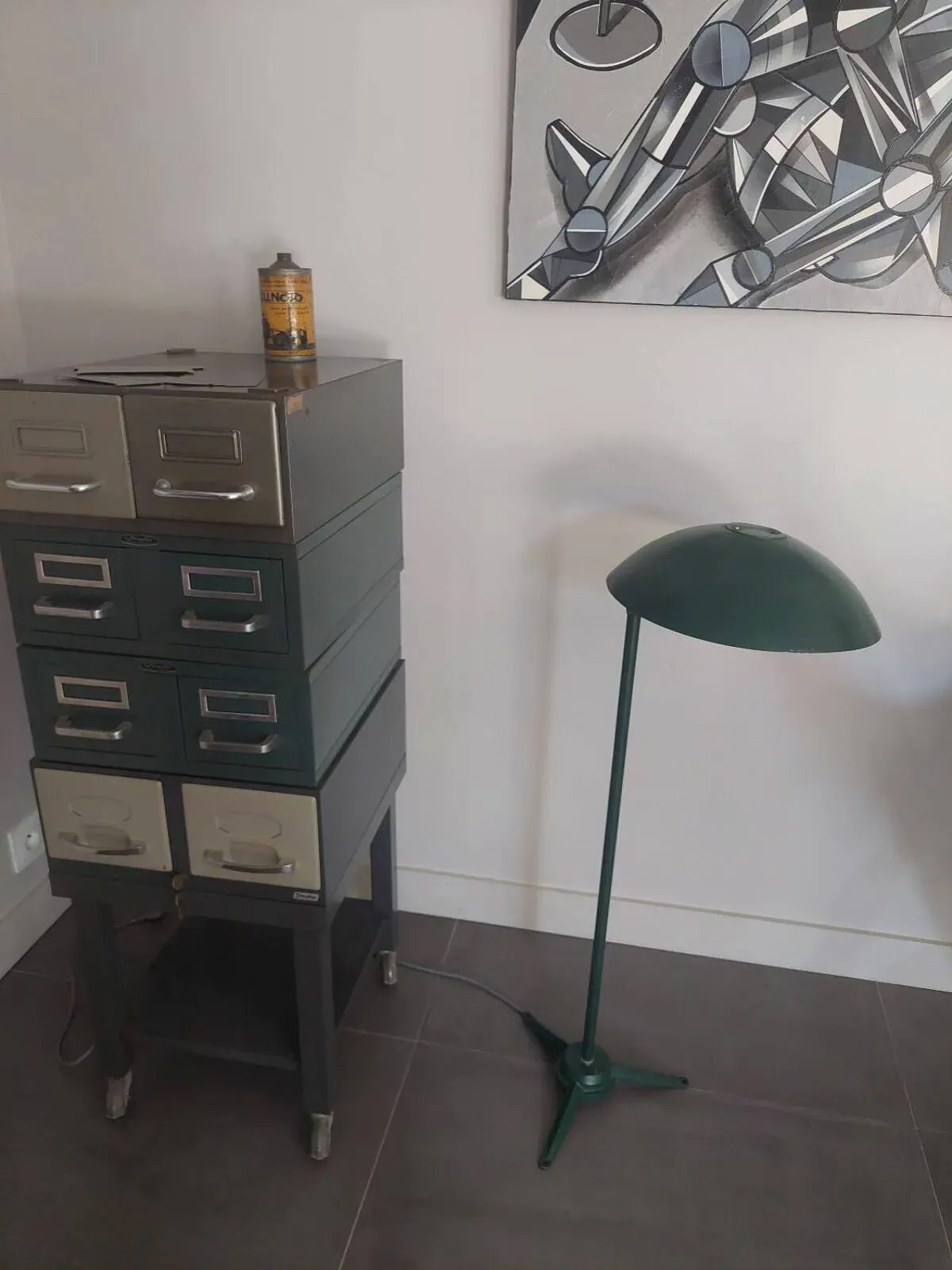 Illustration numéro 4 du produit Lampe sur pied Lita des années 50