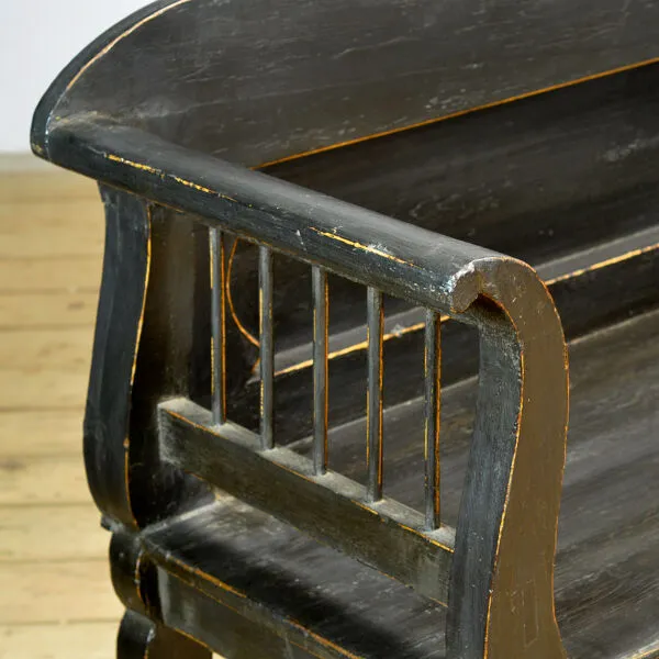 Illustration numéro 4 du produit Banc en pin ancien, années 1900