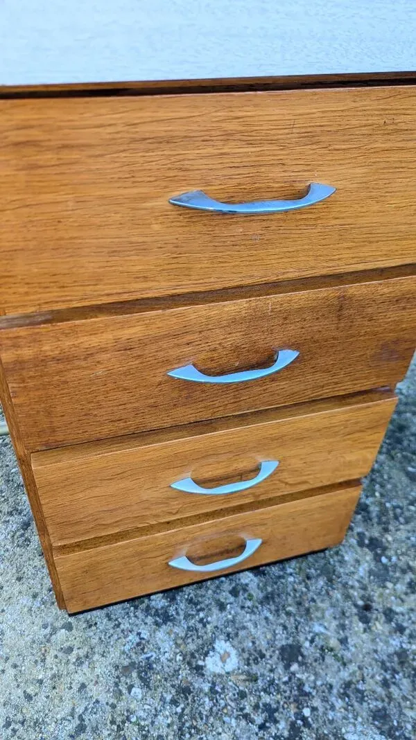 Illustration numéro 4 du produit Bureau Meuble De Métier Vintage 50/60