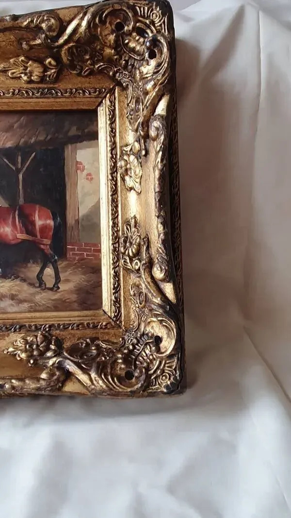 Illustration numéro 4 du produit Tableau huile sur panneau