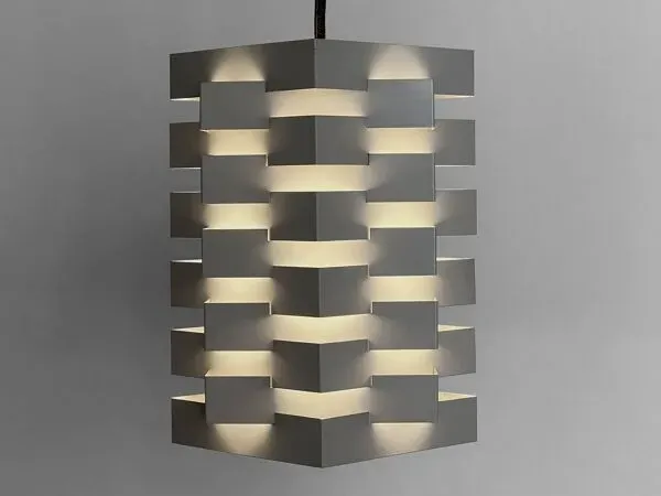 Illustration numéro 4 du produit Suspension ''Oktav'' d'Esman & Jensen pour Nordisk Solar Compagni, Danemark 1960