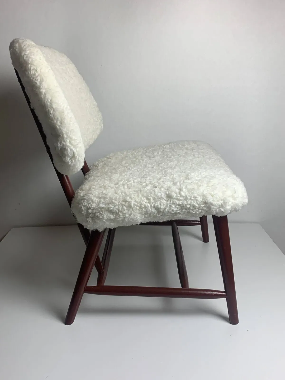 Illustration numéro 4 du produit Chaise longue scandinave suédoise du milieu du siècle par Alf Svenson, modèle Teve, 1950