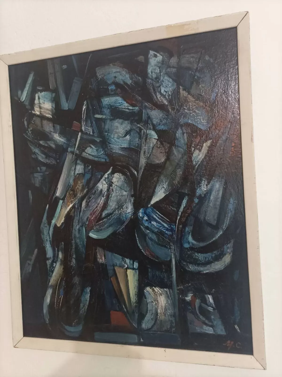 Illustration numéro 4 du produit Huile sur toile signée Mochalin Sergueï Nikolaevitch , Ukraine 1993