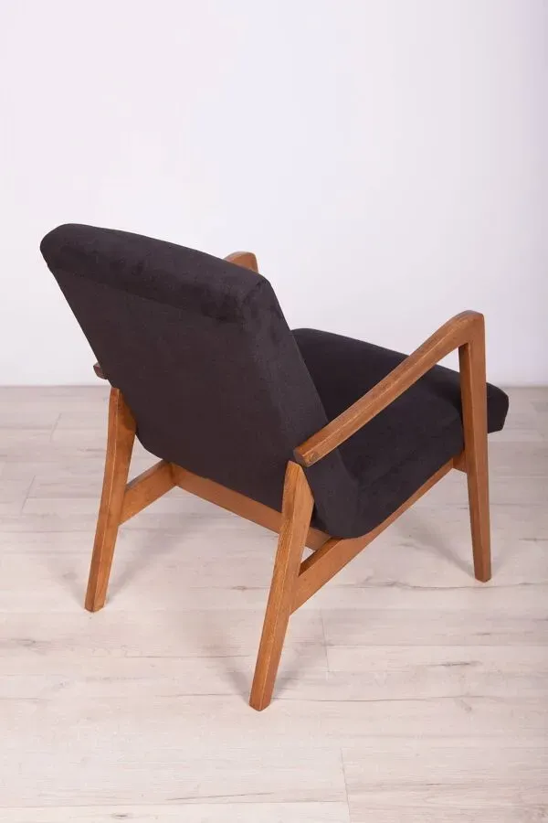 Illustration numéro 4 du produit Fauteuils en hêtre type 300-138 de l'usine de meubles Bystrzyckie, années 1960, lot de 2