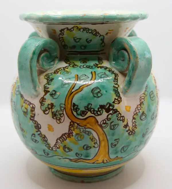 Illustration numéro 4 du produit Vase espagnol vintage ode à la nature de Arzobispo