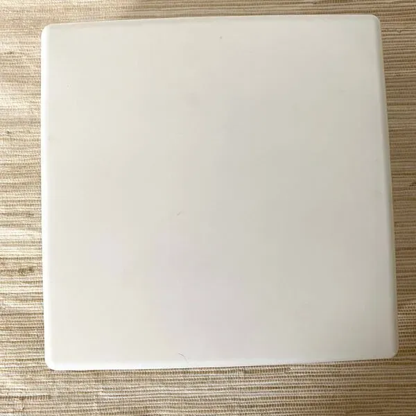 Illustration numéro 4 du produit Plafonnier carré holophane , indus années 60