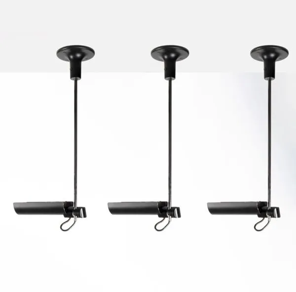 Illustration numéro 4 du produit 3 Plafonniers / Appliques Oluce – ADIM – Vico Magistretti – Métal chr