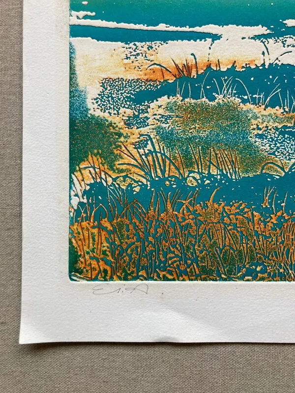 Illustration numéro 4 du produit Gravure signée Jean Davo 1970